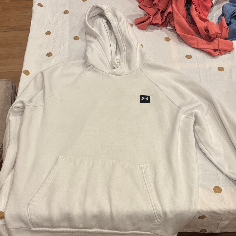 Under Armour Men's Cream Hoodie